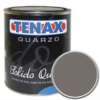 Клей полиэфирный Quarzo Bark (темно-серый/густой) 1л.TENAX 