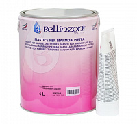 Клей полиэфирный 2000 Transparente Liquid (медовый/жидкий) 4кг. BELLINZONI 