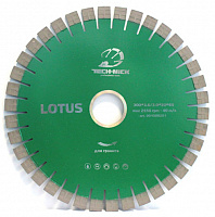 Диск сегментный Lotus д.630*3,6*90/60/50 (20*5,0/4,4*20)мм/B4-F1# | 80z/ГР/wet TECH-NICK
