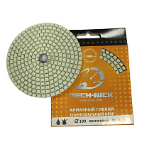 АГШК White д.125*2,5 №Buff (гранит/мрамор) | wet/dry серый TECH-NICK