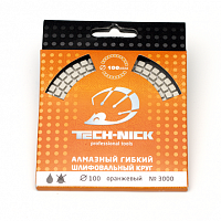 АГШК White д.100*2,5 № 200 (гранит/мрамор) | wet/dry красный TECH-NICK