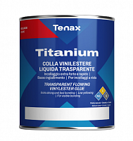 Клей полиэфирный Titanium Neutro (нейтральный(без пигмента)/густой) 1л. TENAX 