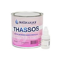 Клей полиэфирный Thassos Solido (прозрачный густой) 1кг BELLINZONI