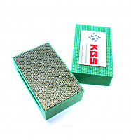 Губка шлифовальная Flexis №  60 (зеленая/прямая) металлическая универсальная KGS